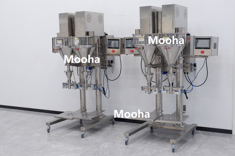 double head powder dispenser