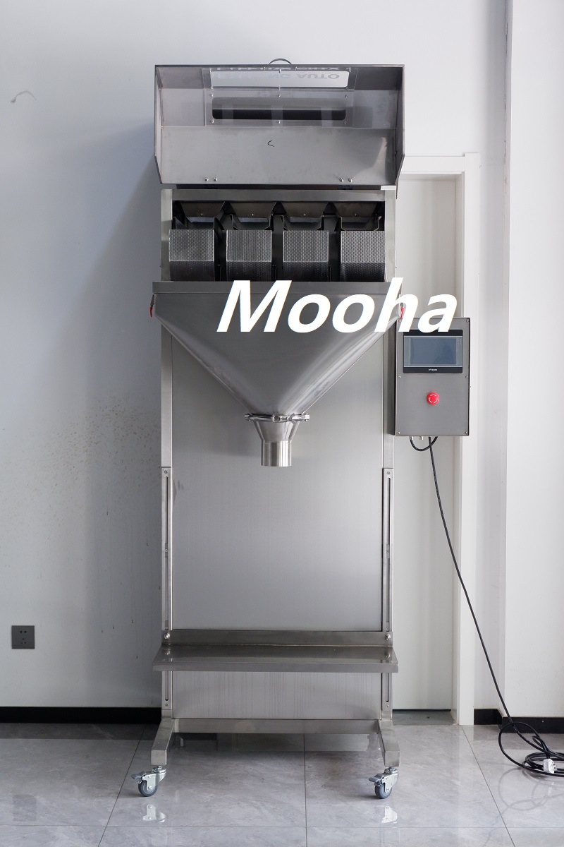 Frozen MeatBall Linear Vibratory Weigher Filling Bagging Packaging Machine