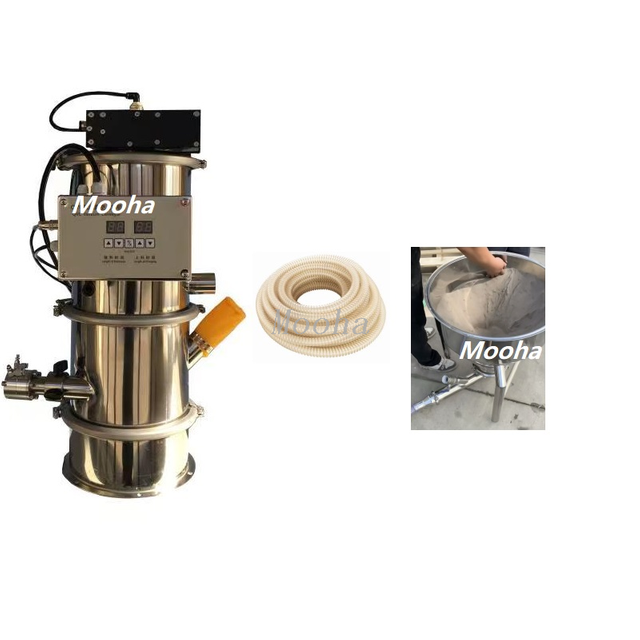 Automatic powder granule Pnuematic Vacuum Feeder conveyor with Movable Hopper