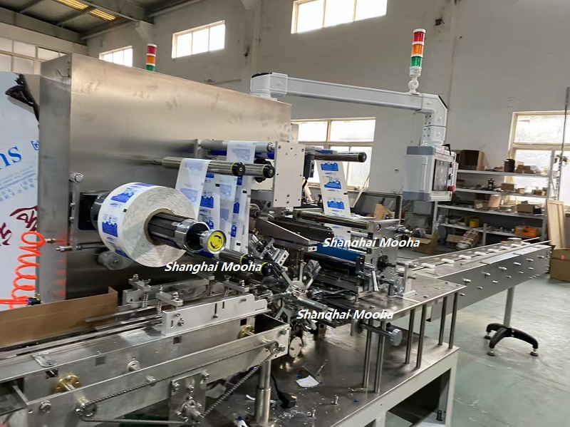 Popsicle Ice Cream Bar Sorbets wrapping machine 