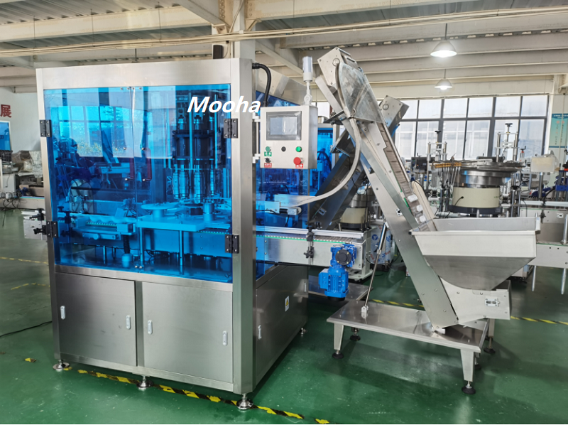 High Speed 8 Heads Rotary Capping Machine(80bpm-100bpm)