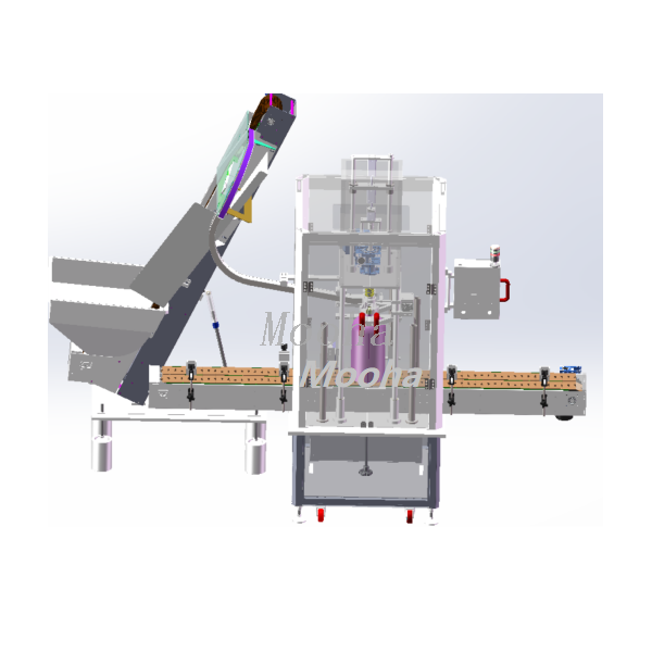 Automatic Linear Cap Closer Capping Machine for Cap with Lock