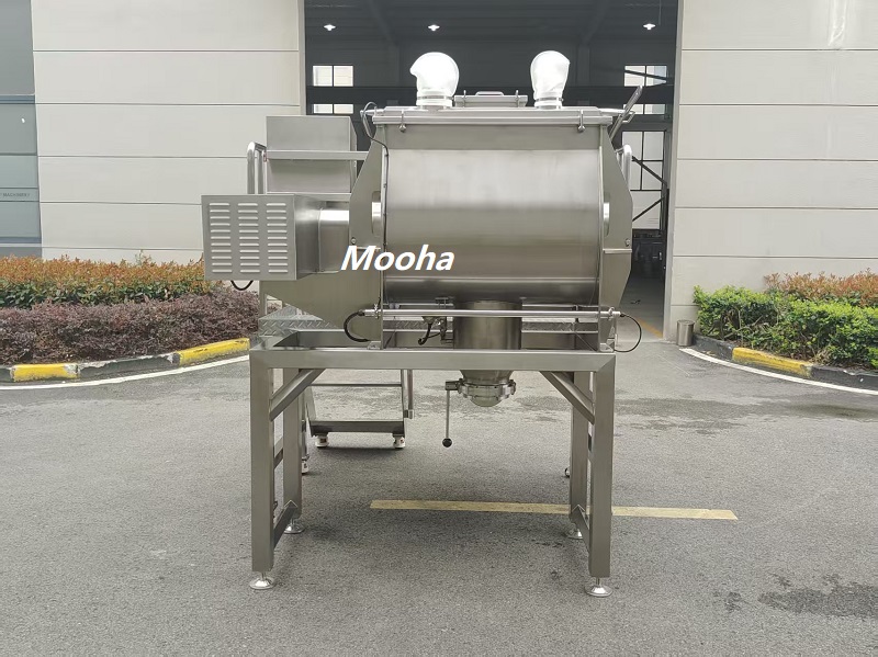 100kg 200kg 300kg 500kg 1000kg Milk Proten Spice Additives Dry Powder Ribbon Mixer