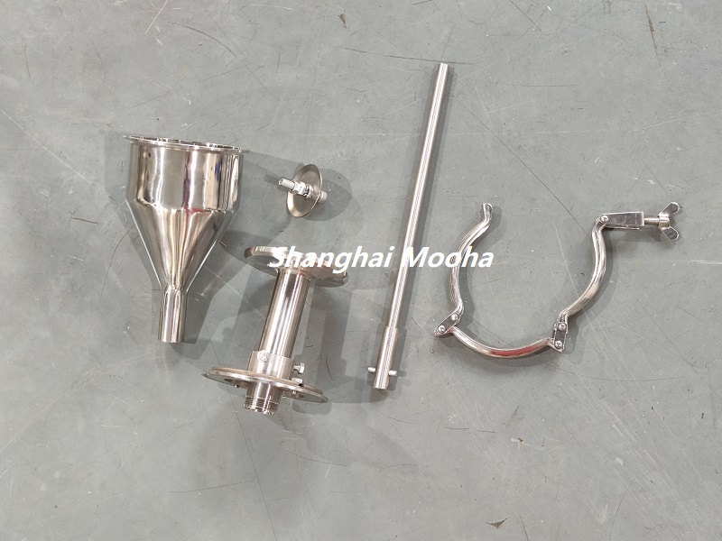 straight filling screw for granular product