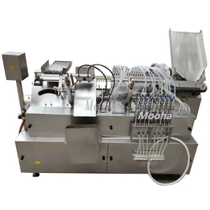 Multiheads Ampoule Liquid Filling Sealing Machine Monoblock Pharmacy Medical Use Filling And Sealing Machine