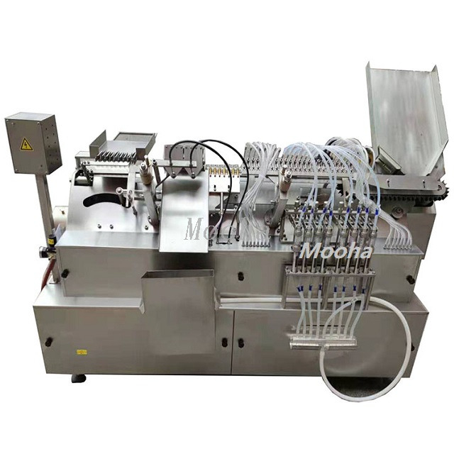 Multiheads Ampoule Liquid Filling Sealing Machine Monoblock Pharmacy Medical Use Filling And Sealing Machine