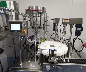 Research Reagent Filling Capping Machine Blood Testing Reagent Filling And Capping Labeling Machine