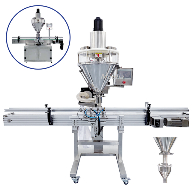 2~5000g Powder Bottle Filling Machine Screw Auger Filler Spicy Powder Canning Machine Salt Bottle Filling Machine