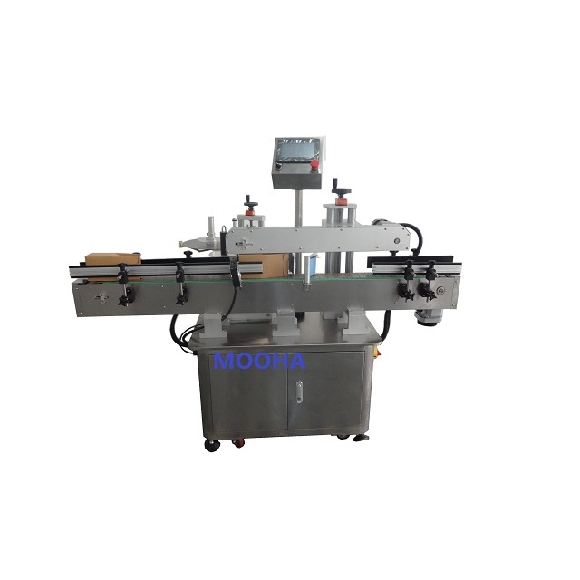 T610 Automatic Wrap-around Labeling Machine Round Bottle Sticking Machine Canned Fruit Bottle Labeling Machine