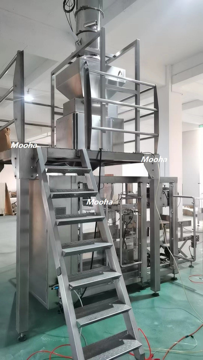 automatic weighing filling sealing packaging machine