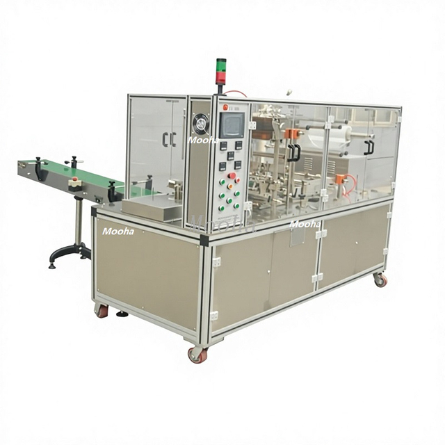 Automatic High Speed Eraser cosmetics box perfume box cigarette box Soap Popsicle Ice Cream Bar Sorbets Paper Overwrapping Machine