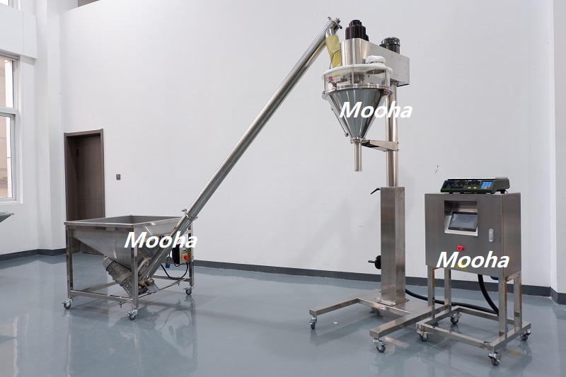 China Semi Automatic Chemical Powder Doser with Movable Panel
