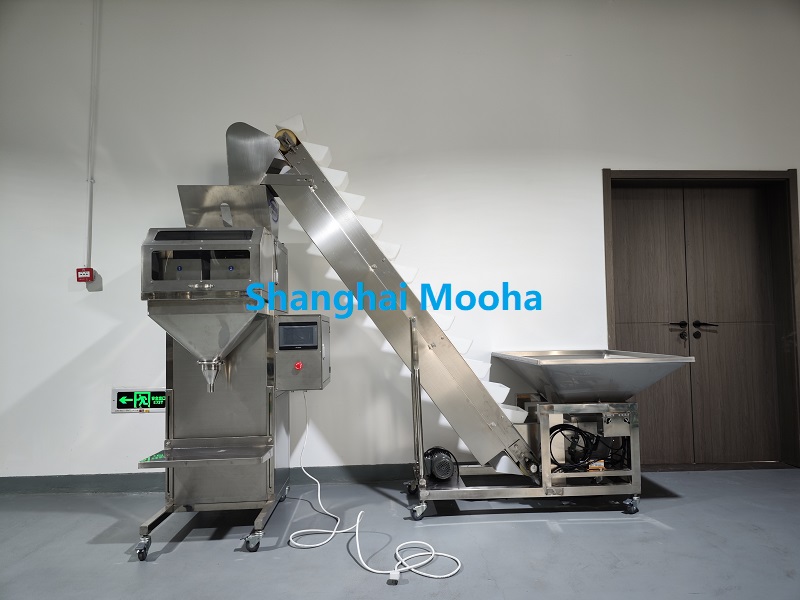 Semi Automatic 3kg 5kg Coffee Beans Nuts Chickpeas Pecans granule Weight Filler Manufacturer