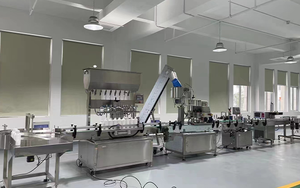 Integrated liquid packaging line system